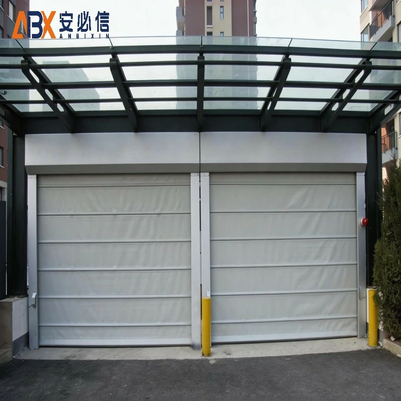 黄冈市软帘快速门